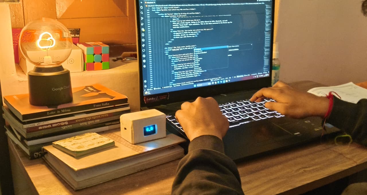 High-quality render of Shiro the robot